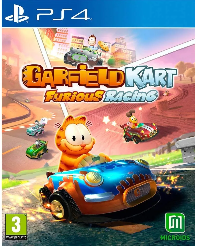 PS4 Garfield Kart - Furious Racing 