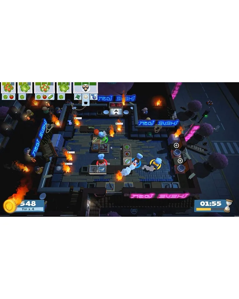 PS4 Overcooked + Overcooked 2 Double Pack 