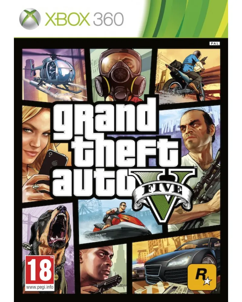 XB360 Grand Theft Auto 5 - GTA V 