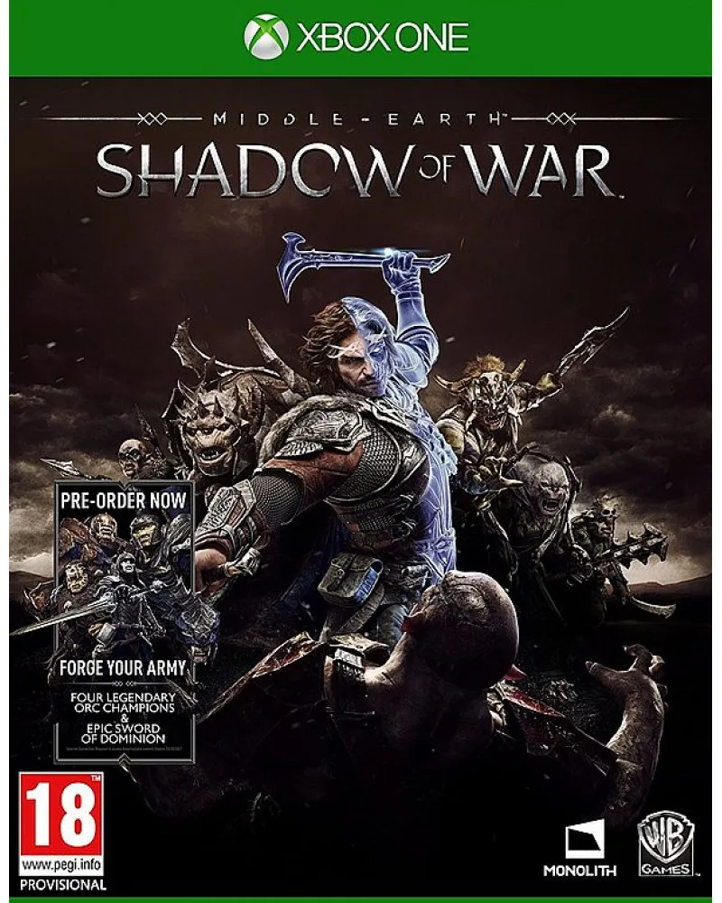 XBOX ONE Middle Earth - Shadow of War 