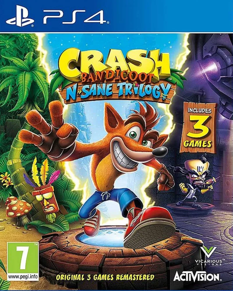 PS4 Crash Bandicoot - N. Sane Trilogy 