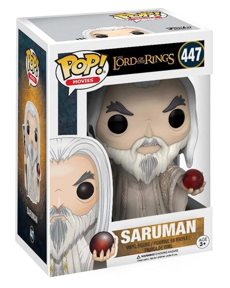 Bobble Figure Movies - The Lord of the Rings POP! Figure - Saruman 