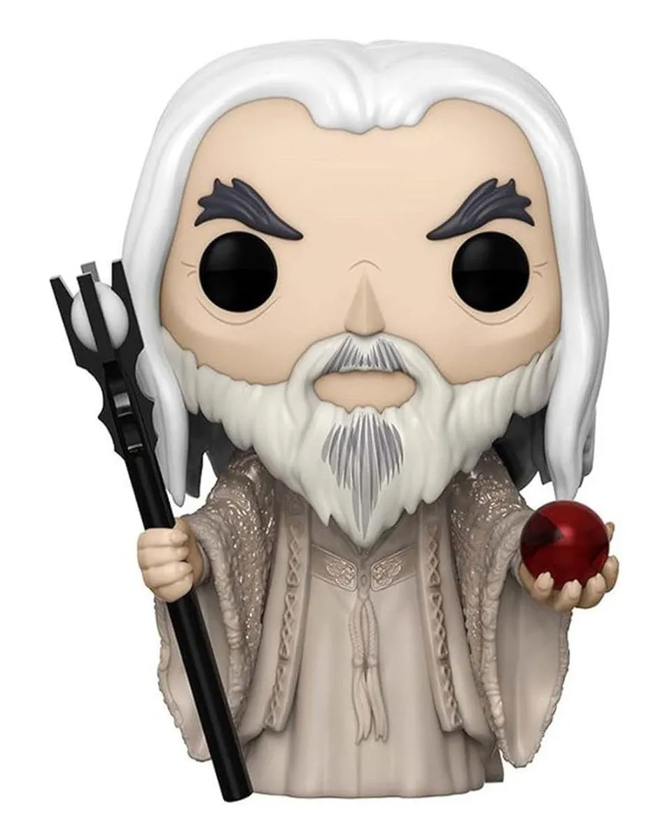 Bobble Figure Movies - The Lord of the Rings POP! Figure - Saruman 