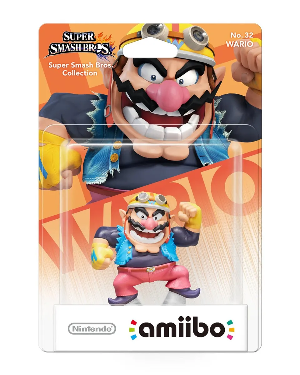 Amiibo Super Smash Bros - Wario No. 32 