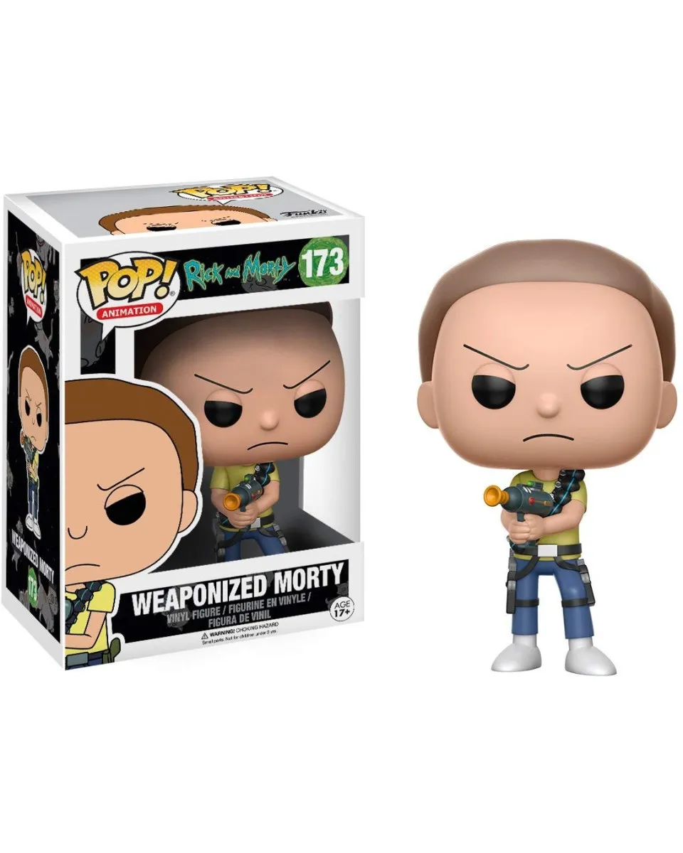 Bobble Figure Rick and Morty POP! - Weaponized Morty 