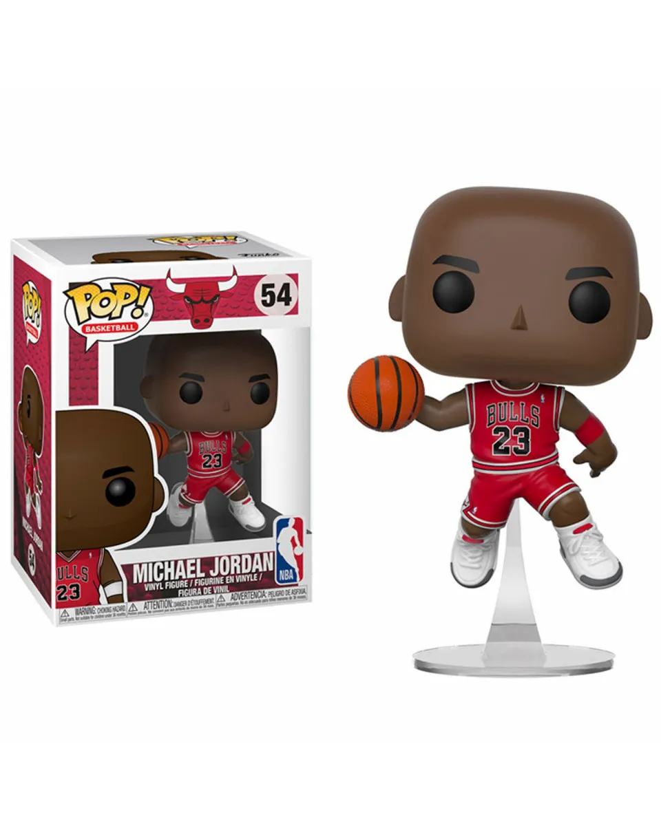 Bobble Figure Basketball - NBA Chicago Bulls POP! - Michael Jordan (Bulls) 