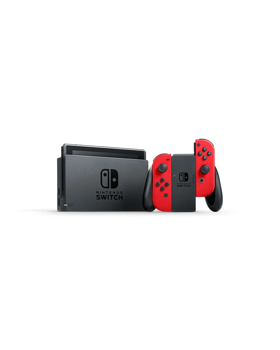 Konzola Nintendo Switch (Red Joy-Con) + Super Mario Odyssey (Code in a Box) 