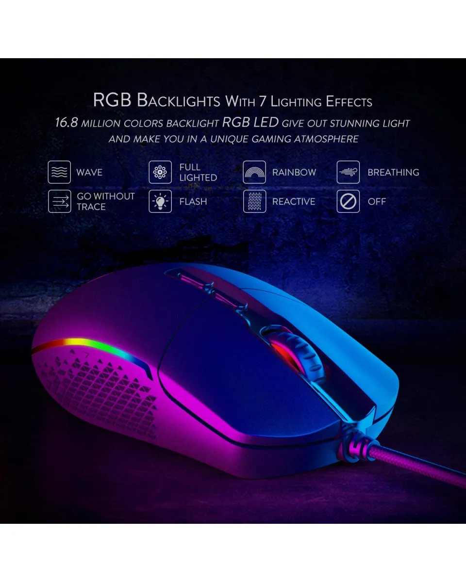 Miš Redragon Invader M719 - RGB 