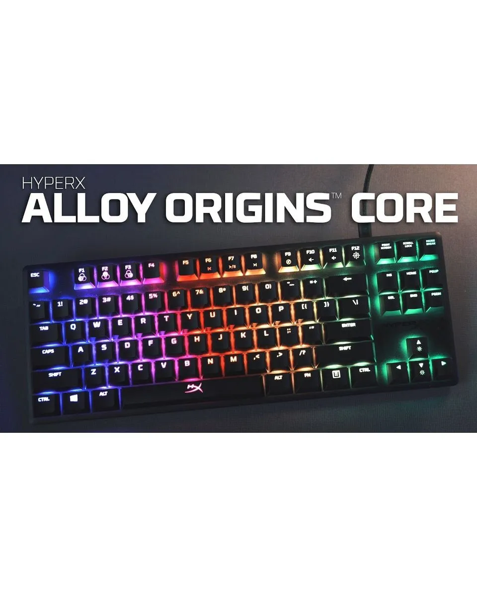 Tastatura HyperX Alloy Origins Core - Red Linear 