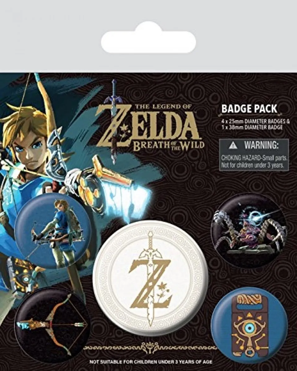 Badge Nintendo - The Legend of Zelda: Breath Of The Wild 