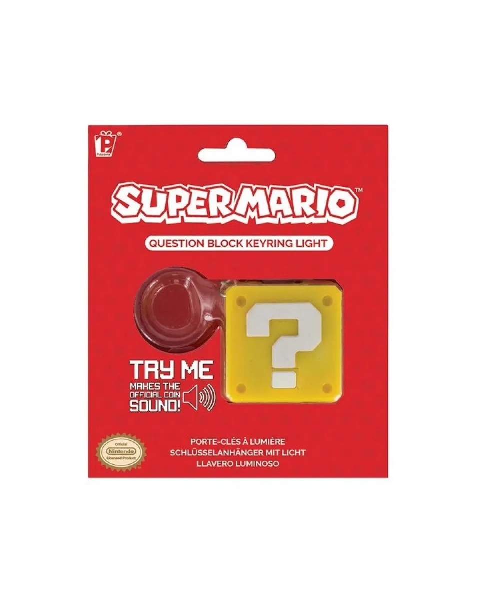 Privezak Nintendo Super Mario Question Block Light 