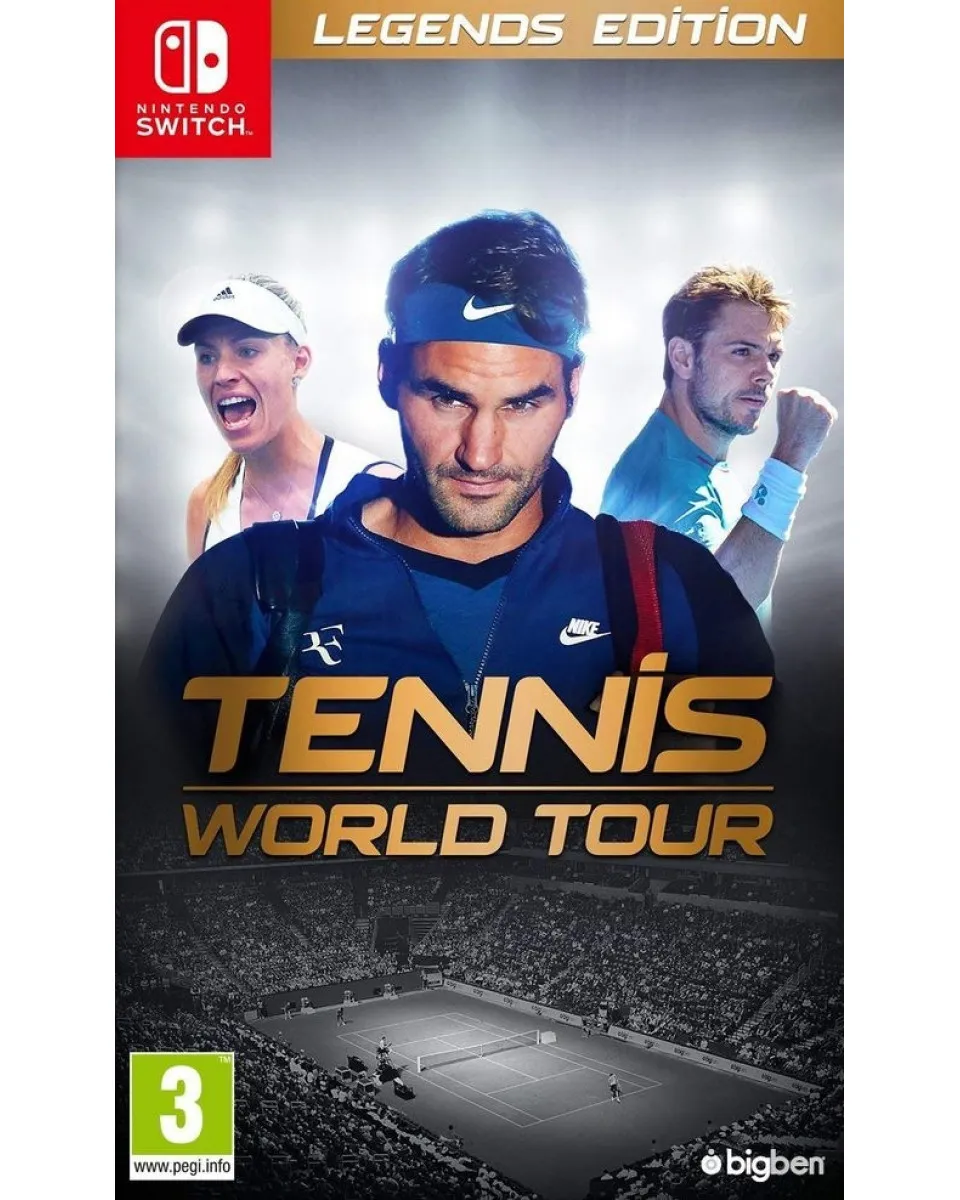 Switch Tennis World Tour - Legends Edition 
