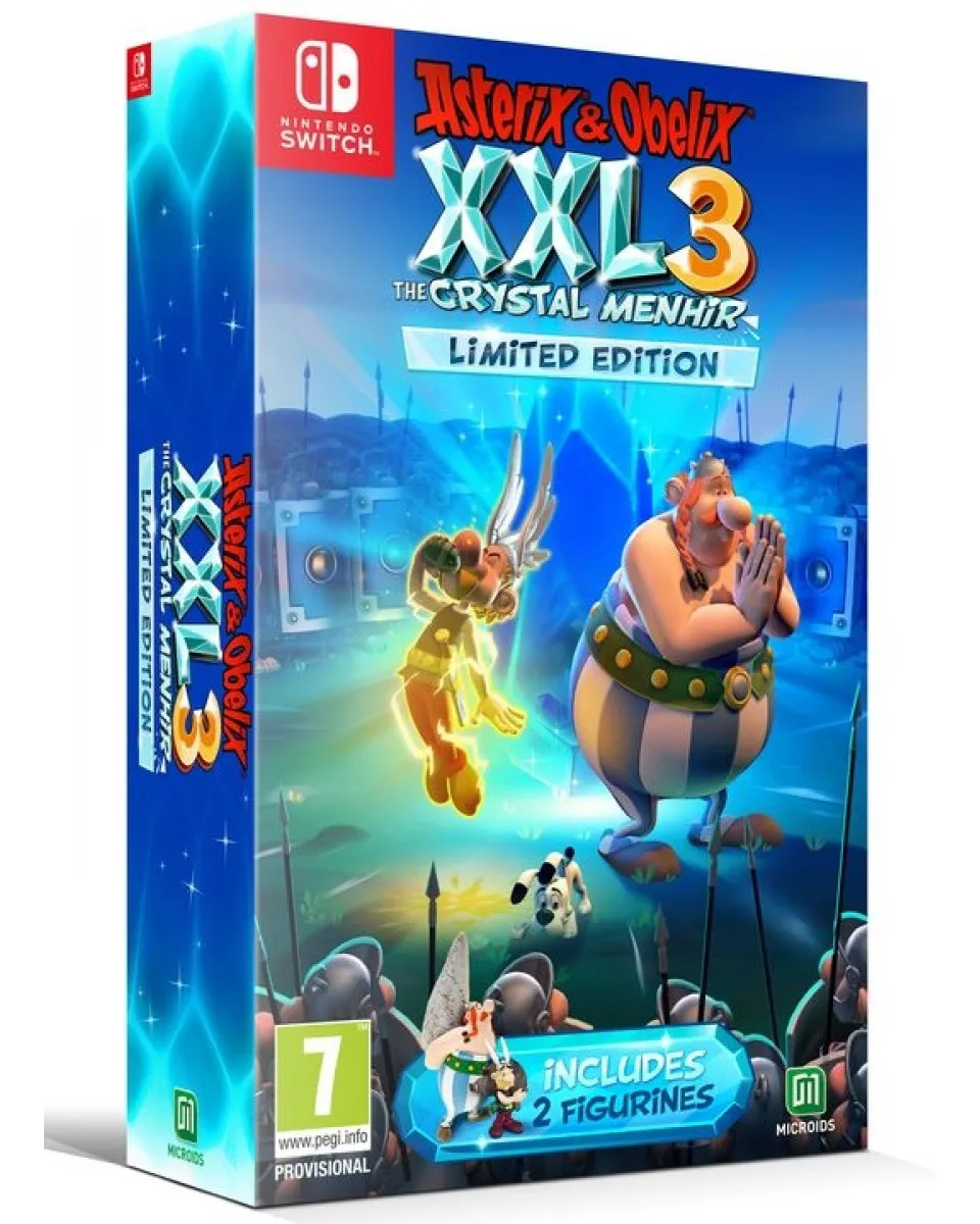 Switch Asterix & Obelix XXL 3 - The Crystal Menhir - Limited Edition 