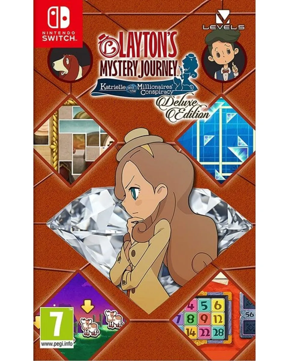 Switch Layton's - Mistery Jouney Katrielle and the Millionaires’ Conspiracy - Deluxe Edition 