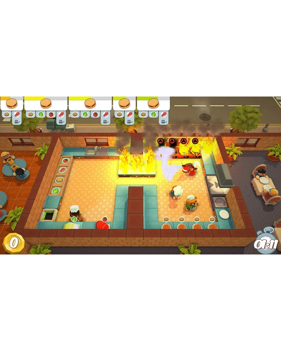 Switch Overcooked + Overcooked 2 Double Pack 