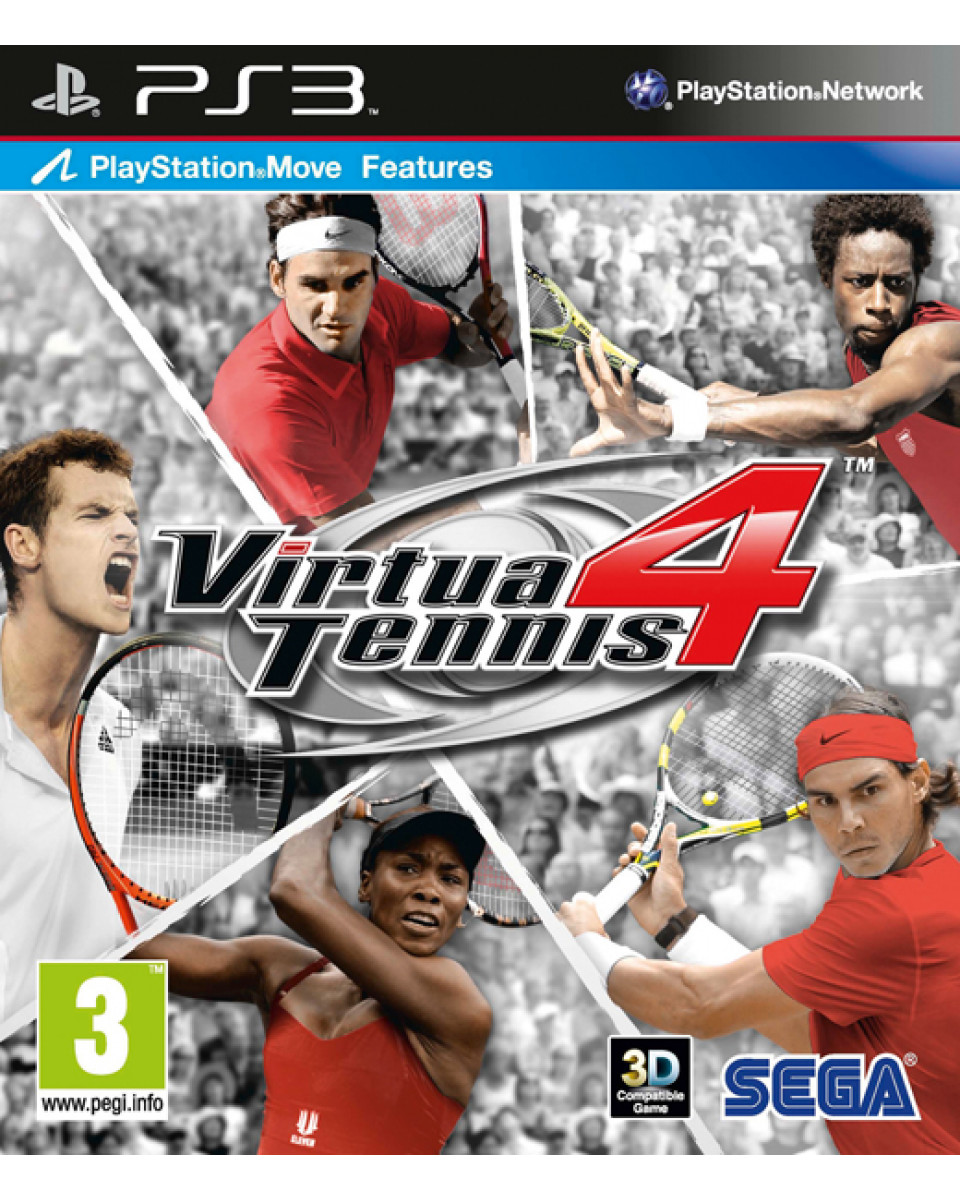 PS3 Virtua Tennis 4 