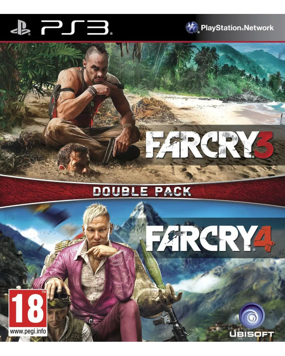 PS3 Far Cry 3 + Far Cry 4 