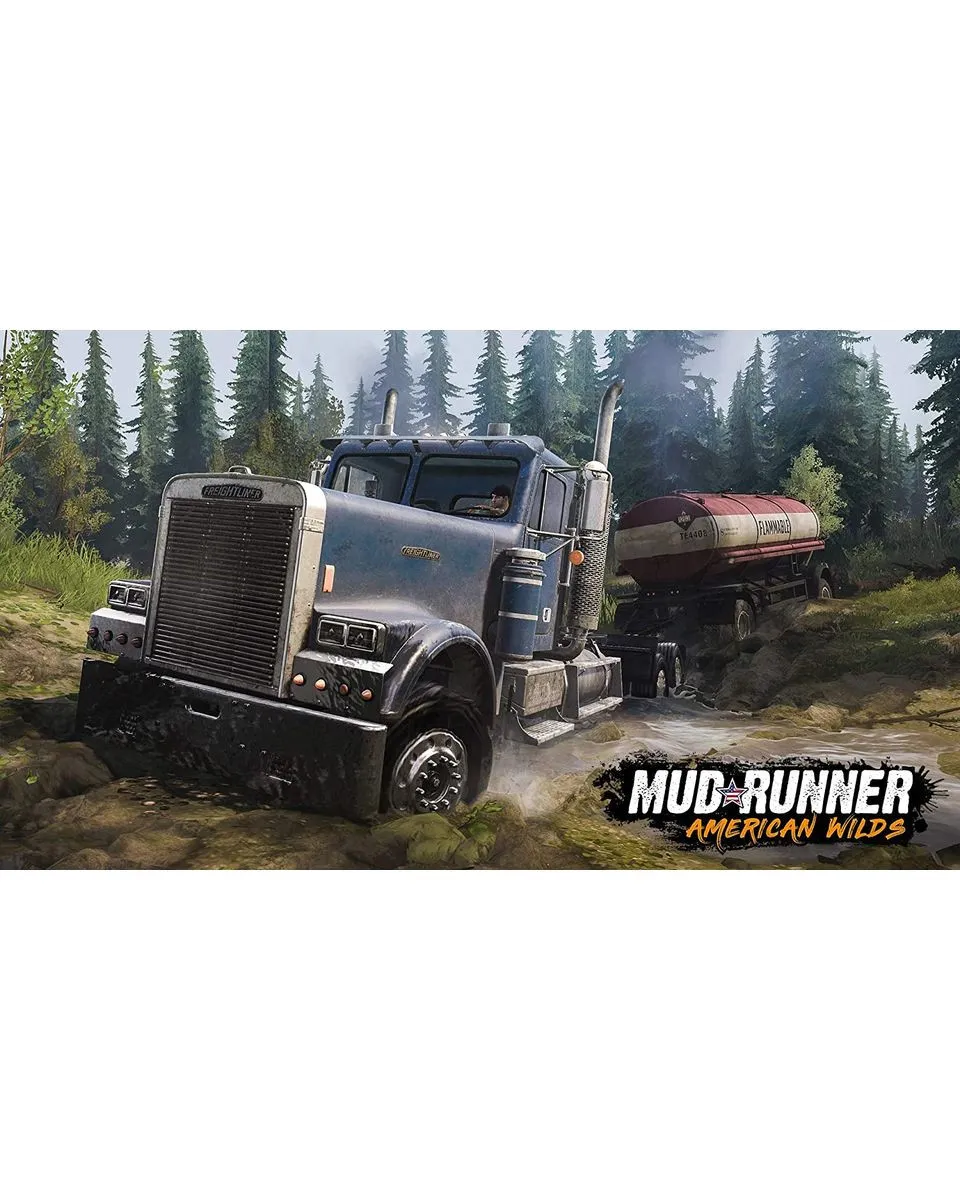 PS4 Spintires - MudRunner - American Wilds Edition 