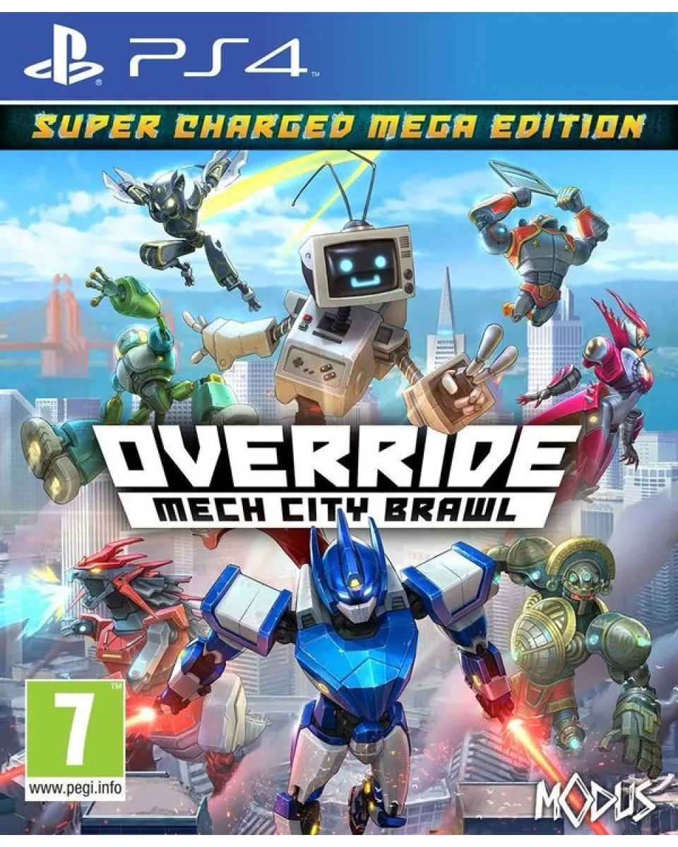 PS4 Override: Mech City Brawl - Super Charged Mega Edition 