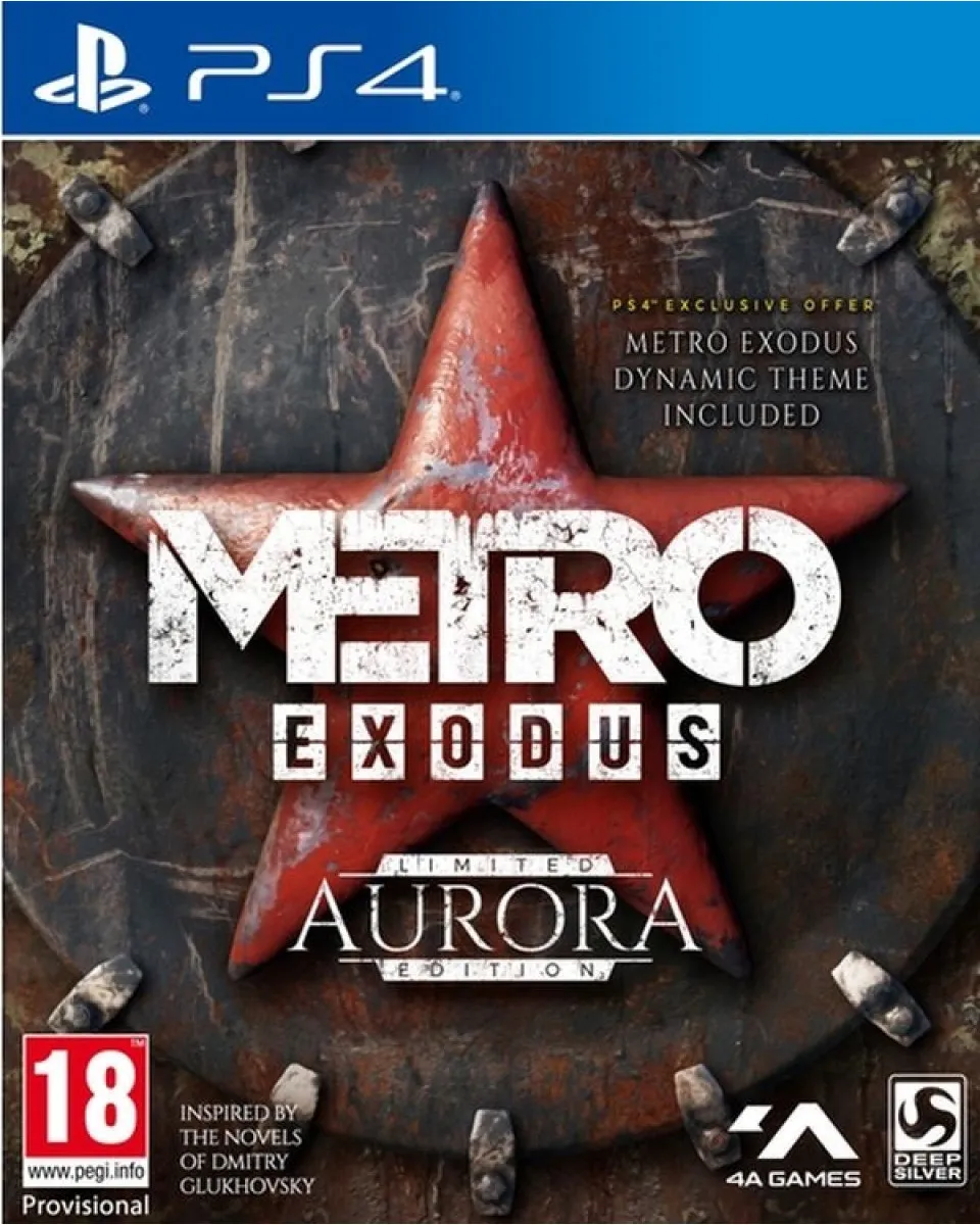 PS4 Metro Exodus - Limited Aurora Edition 