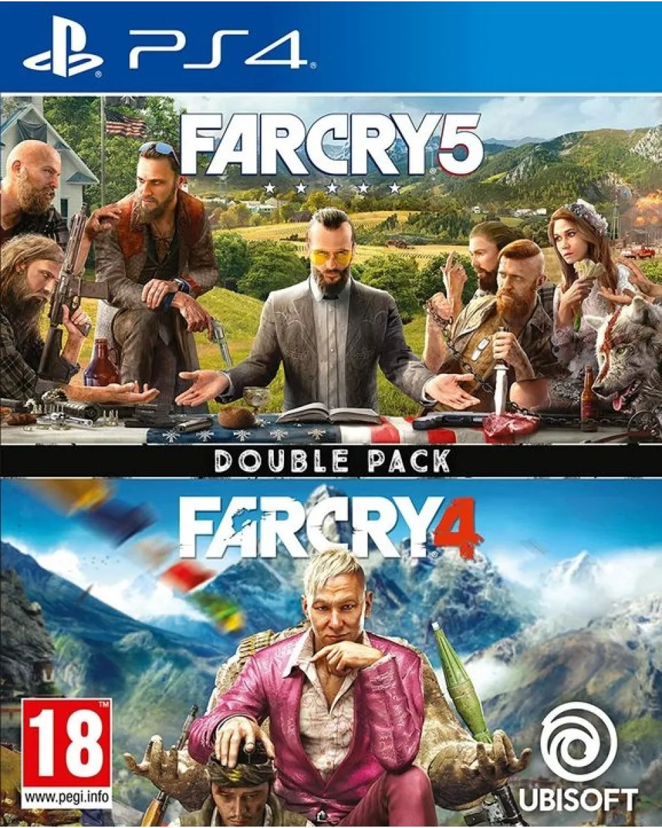 PS4 Far Cry Double Pack ( Far Cry 4 + Far Cry 5 ) 
