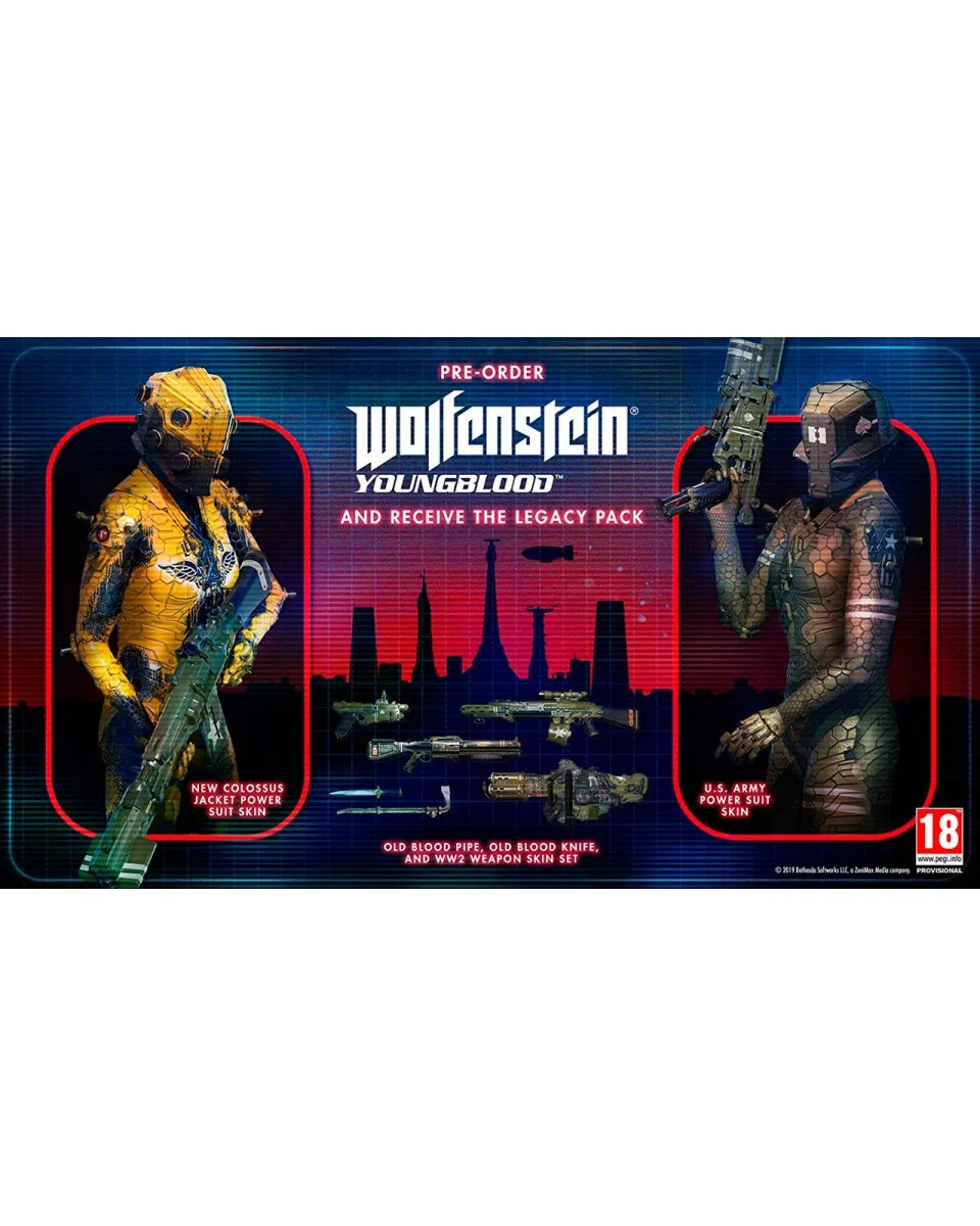 PS4 Wolfenstein - Youngblood - Deluxe edition 
