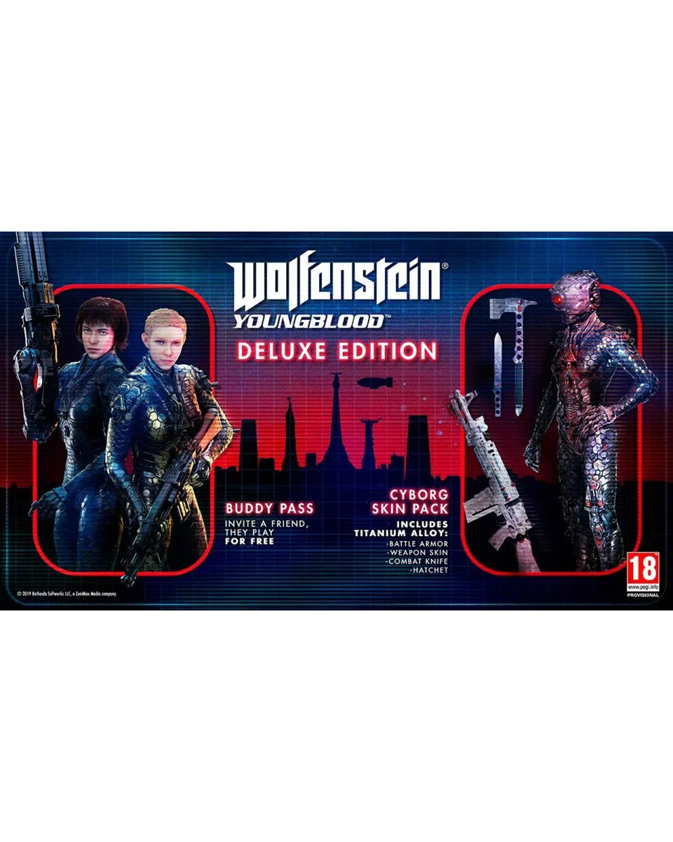 PS4 Wolfenstein - Youngblood - Deluxe edition 