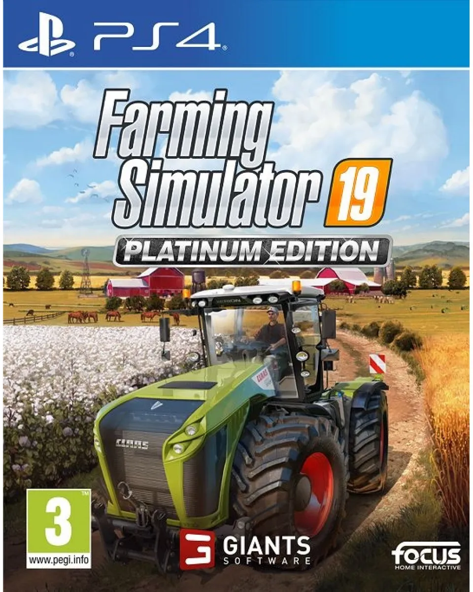 PS4 Farming Simulator 19 - Platinum Edition 