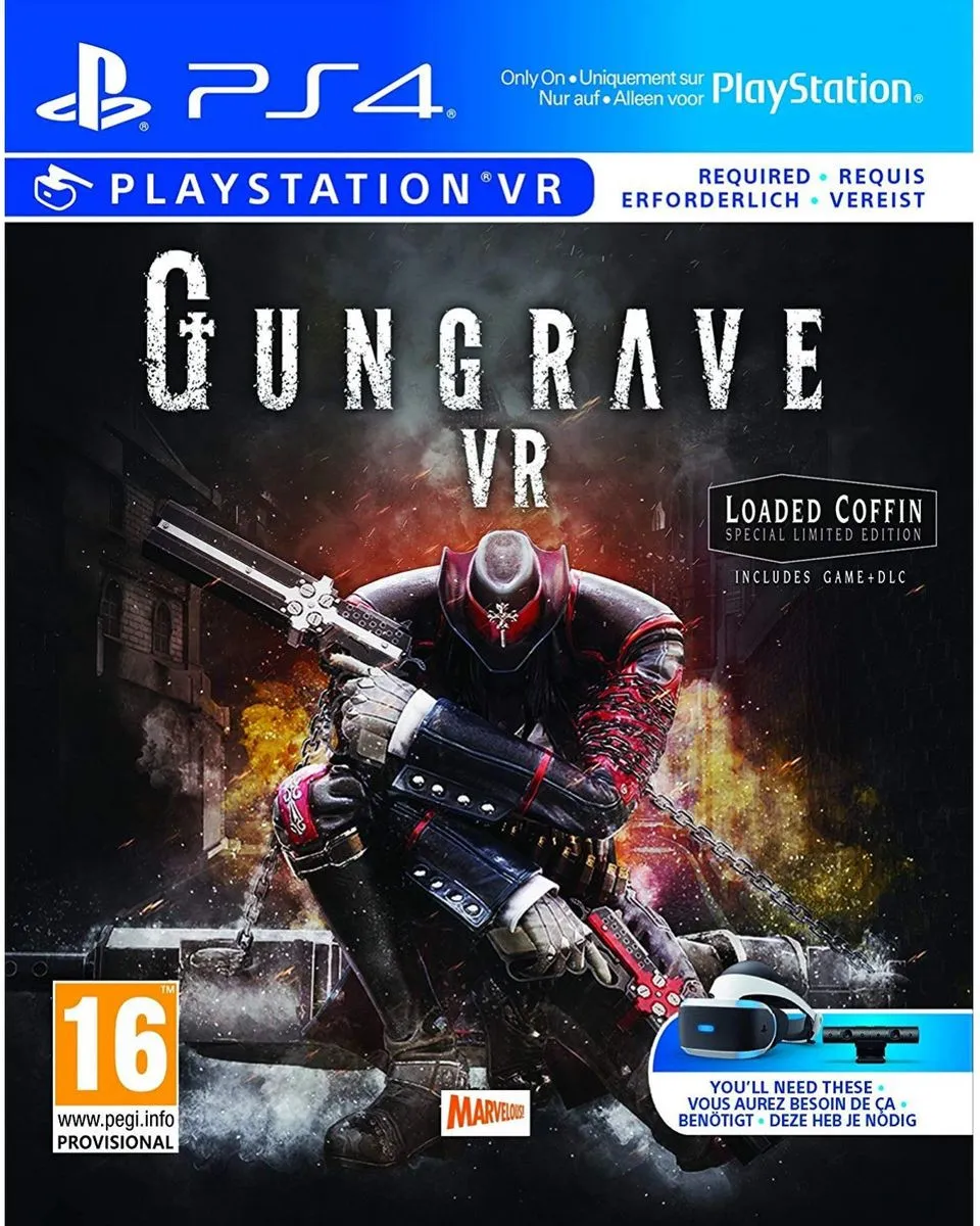 PS4 Gungrave VR - 'Loaded Coffin Edition' (VR Required) 