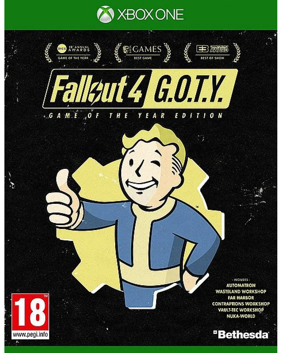 XBOX ONE Fallout 4 - Game Of The Year Edition 