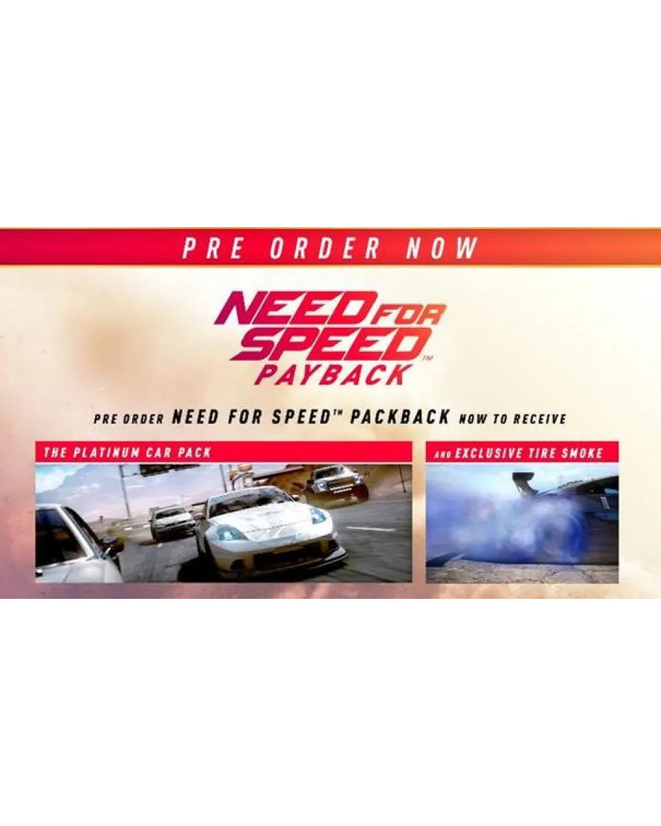 XBOX ONE Need for Speed Payback 