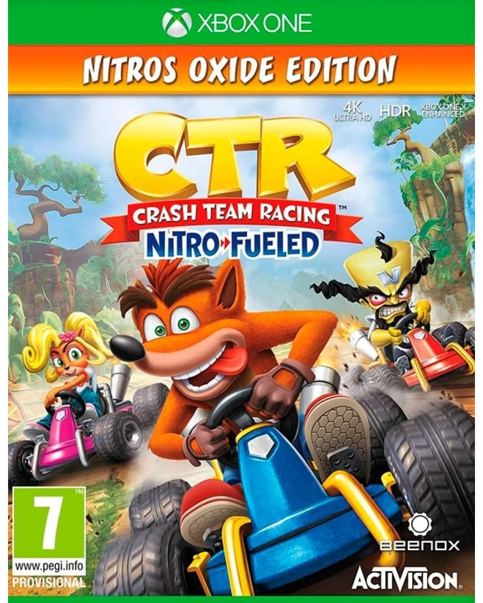 XBOX ONE Crash Team Racing - Nitro Fueled - Nitros Oxide Edition 
