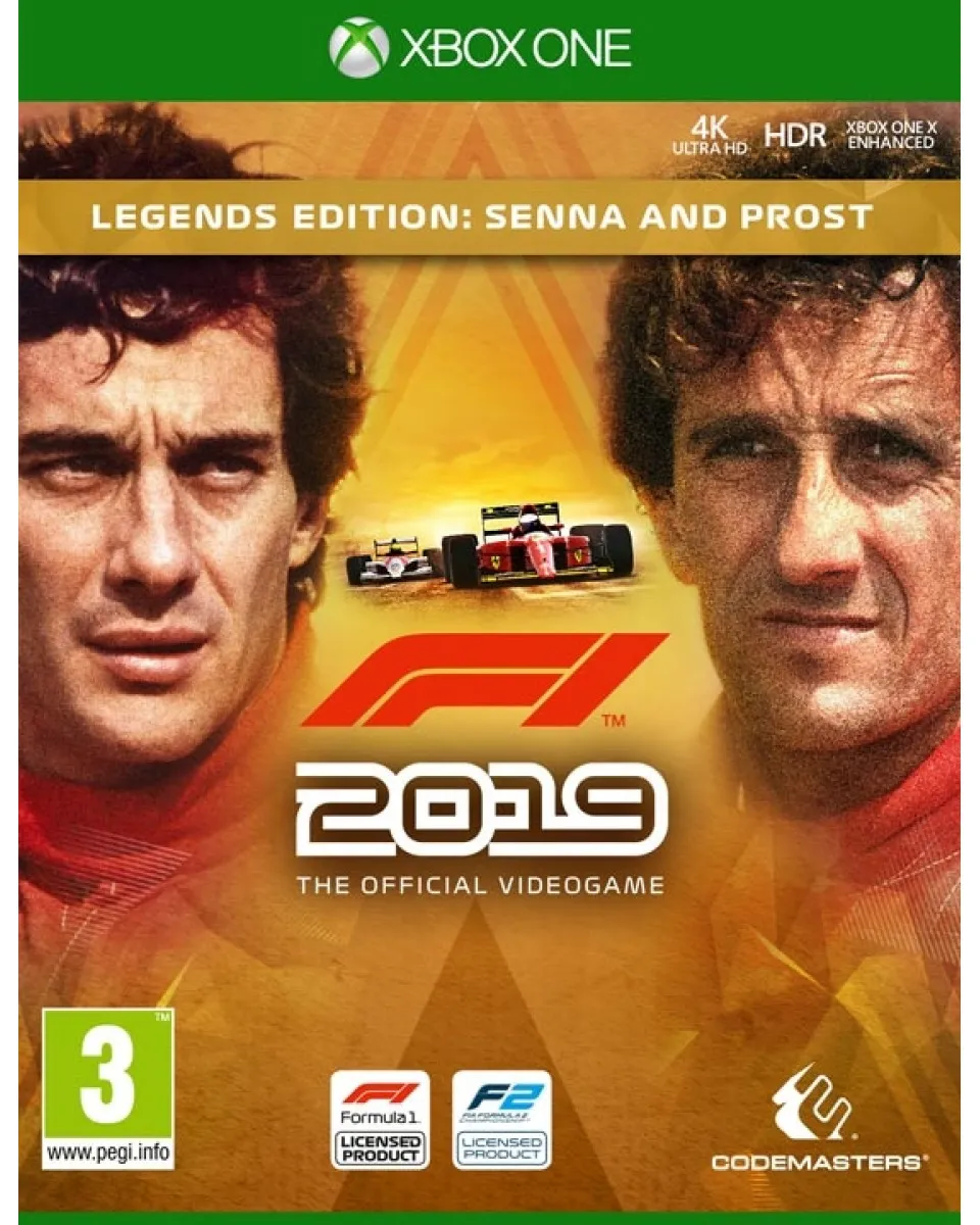 XBOX ONE Formula 1 - F1 2019 - Legends Edition - Senna And Prost 