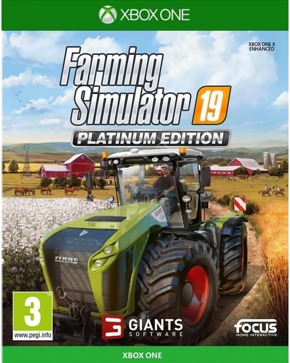 XBOX ONE Farming Simulator 19 - Platinum Edition 