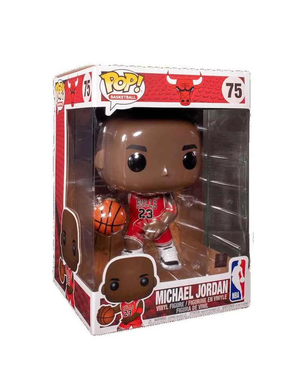 Bobble Figure NBA Bulls Oversized POP! - Michael Jordan (Red Jersey) 