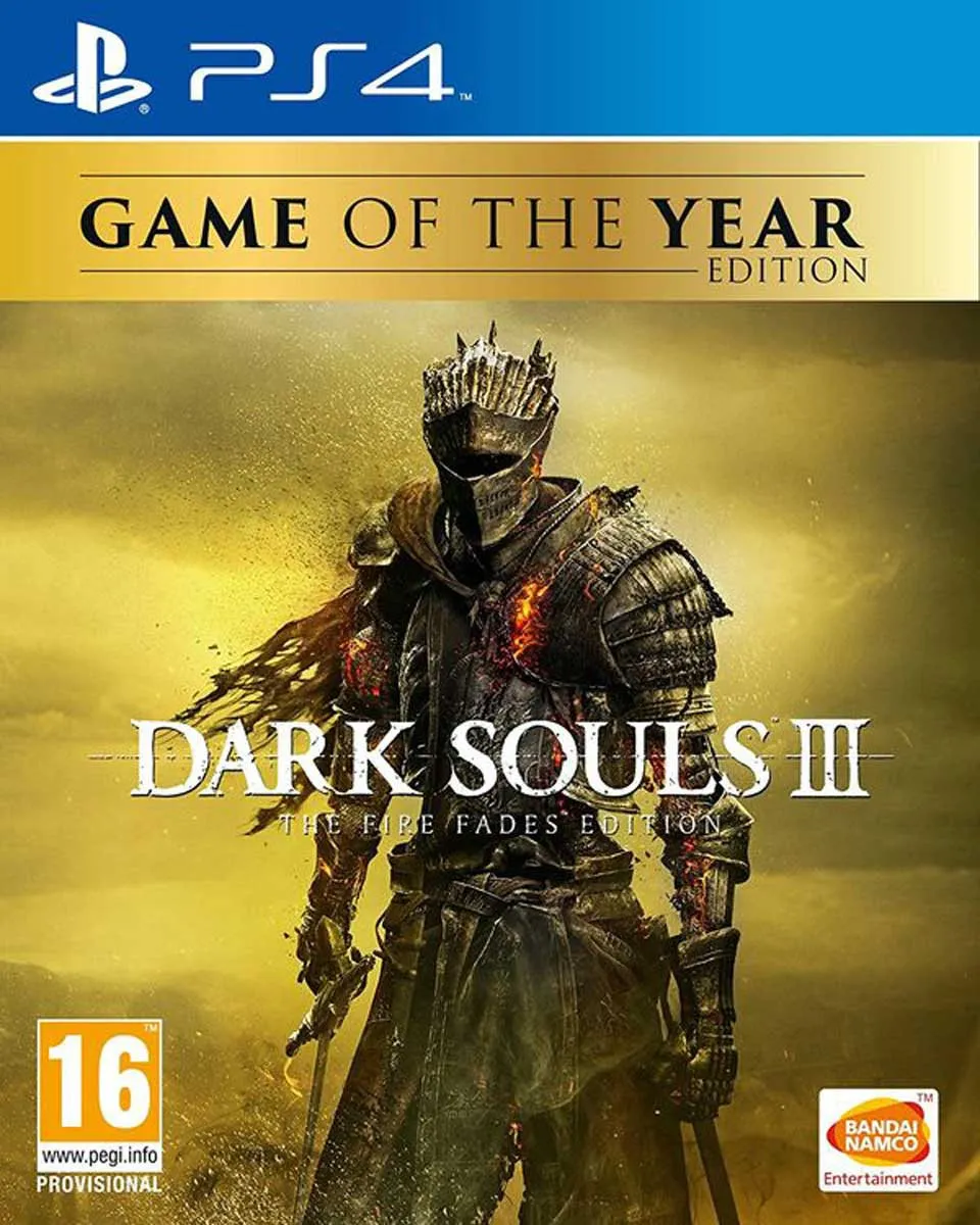 PS4 Dark Souls 3 - Game Of The Year Edition - The Fire Fades Edition 